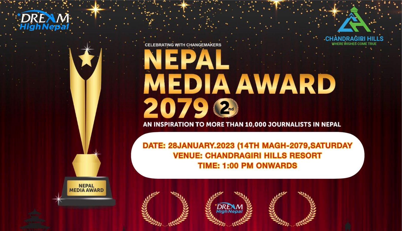 दोस्रो नेपाल मिडिया अवार्ड २०७९ हुँदै 